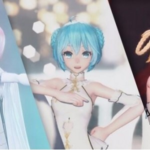 4K高清神谕法则之TDA式旗袍系列动漫：初音、巡音、镜音小宅男必备！